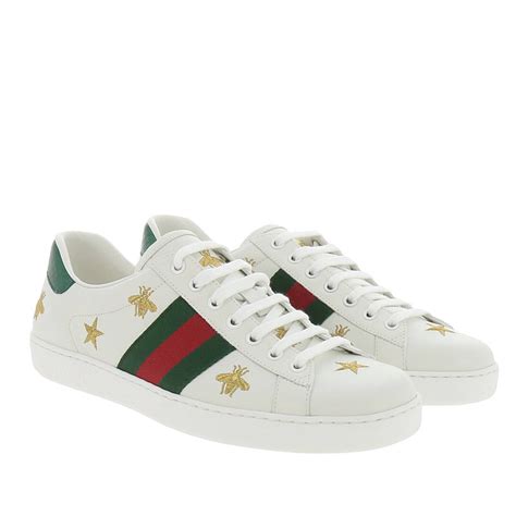 gucci sneaker weiß herren|gucci trainers white.